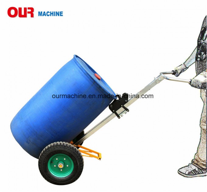 Hot Selling Factory Price 450kg Mechanic Hand Trolley Truck for Drum Transportation De450 Image1