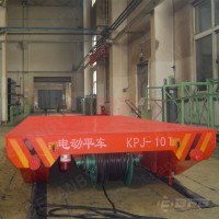 Motorized Material Rail Flat Trolley for Heavy Duty Cargo Transportation