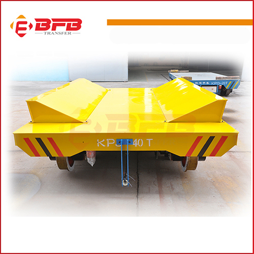 Material Handling Transportation Rail Electric Cart for Transfer Heavy Cargo Image1