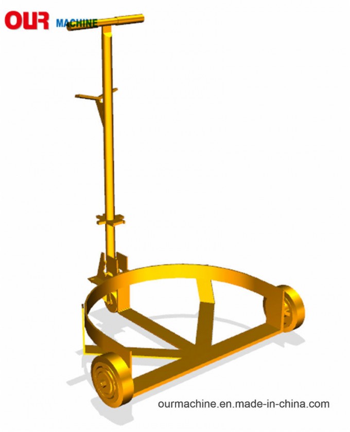 DC500 Portable Mechanical Drum Handling Cart with Bung Wrench Handle Image1