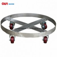 55 Gallon Stainless Oil Drum Dolly, Drum Cart SD55c