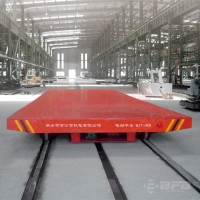Shot Blast Booth Electric Rail Transport Cart for Warehouse Transfer