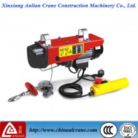 220V Hoisting Winch Cable Pulling Lifting Machine Electric Trolley