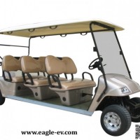 CE Approved Pure Electric 6 Seater Golf Cart