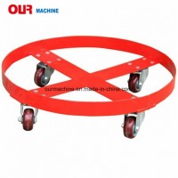 Round Cross Drum Dolly, Drum Carry Caddy China Powder Coated Tool Cart SD55b