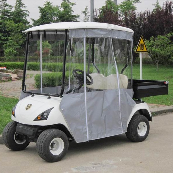 Marshell Electric Utility Windshield Golf Cart with Rear Box (DU-G2) Image1
