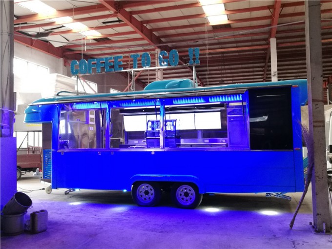 Mobile Fast Food Selling Cart Manufacturer Image1