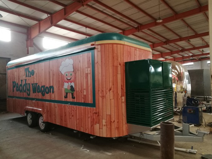 Mobile Food Selling Cart Manufacturer Image1