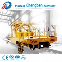 15 Ton High Frequency Busbar Powered Custom Transfer Cart on Rails