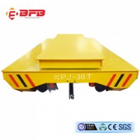 Heavy Load Flat Transfer Cart in Workshop (KPJ-20T)