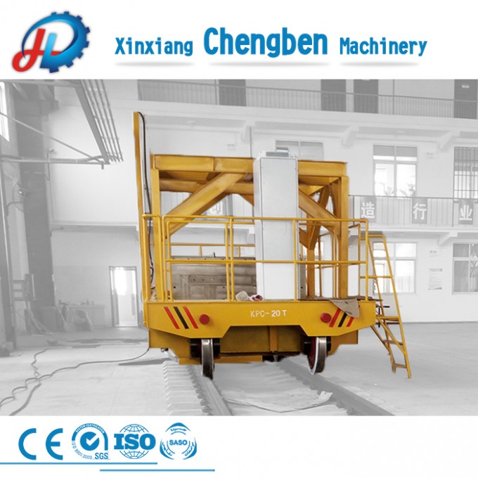 Hot Sale Workshop Heavy Load Sliding Line Powered 16t Rail Cart Image1