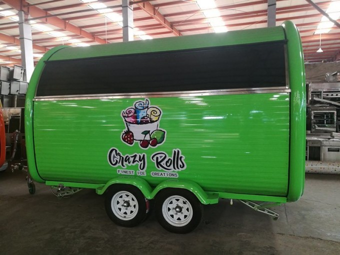 Bcf-8 Customized Hot Dog Food Cart Image1