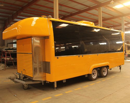Ice Cream Mobile Food Selling Cart Customized Image1