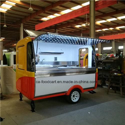Mobile Fast Food Hot Dog Cart Hot Selling Image1