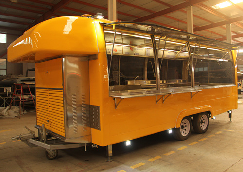 Europe Standard Hamburger Street Fast Food Cart Image1