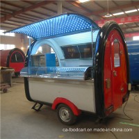 Mobile Food Selling Cart with Ice Cream Machine