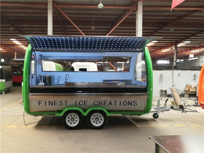 Bcf-8 Fiber Glass Food and Beverage Cart Image1