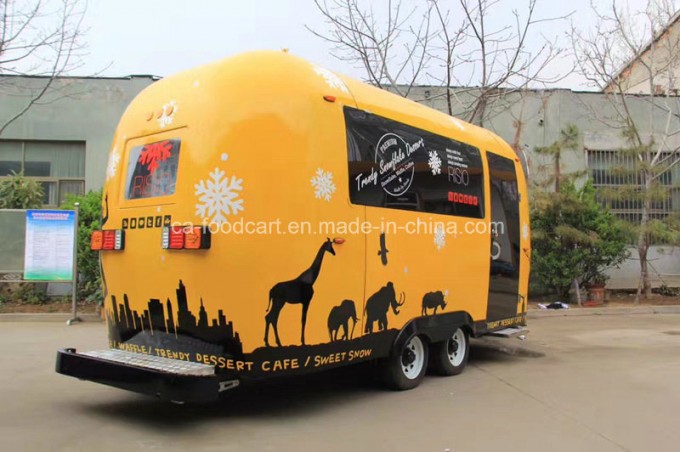 6mm Length Mobile Food Container Hot Dog Cart Image1
