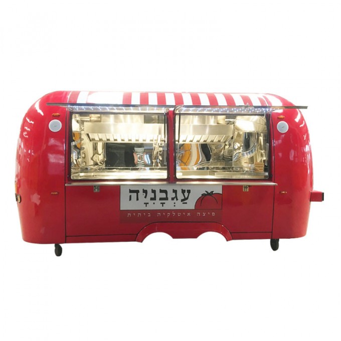 Outdoor Hotdog Hamburger Fast Food Mobile Food Cart Image1