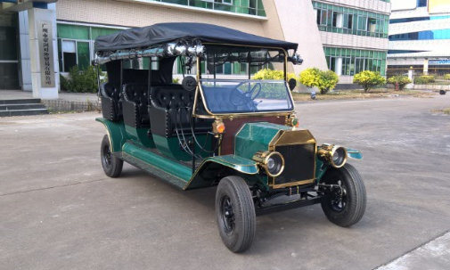 Elegant 48V Antique Bubble Car Electric Vintage Cart Image1