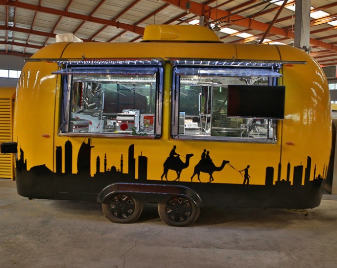 Tc-Ca03 High Quality Fast Food Cart Image1