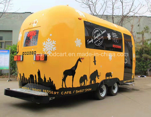 Tc-Ca03 High Quality Donut Fast Food Cart Customized Image1