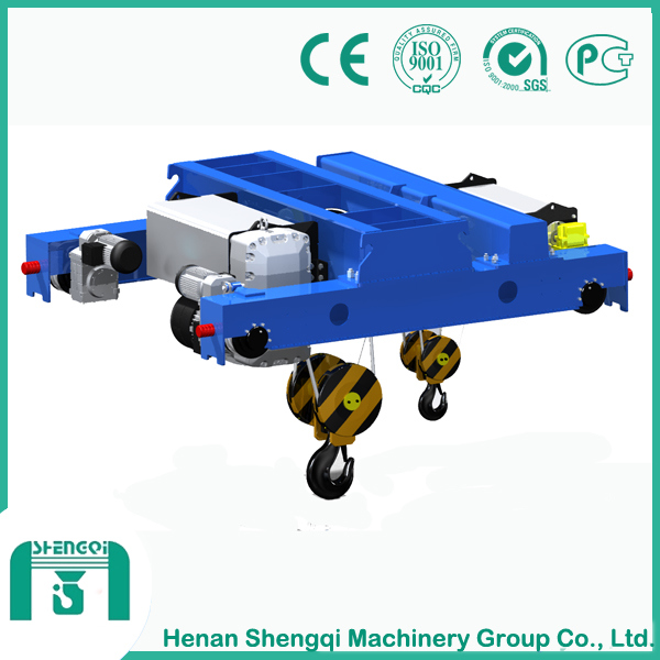 ND Type Double Girder Trolley with Double Hook for Sale Image1
