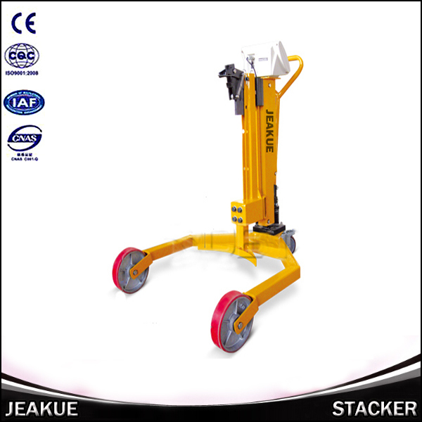 250kg Adjustable Height Drum Pallet Truck Image1