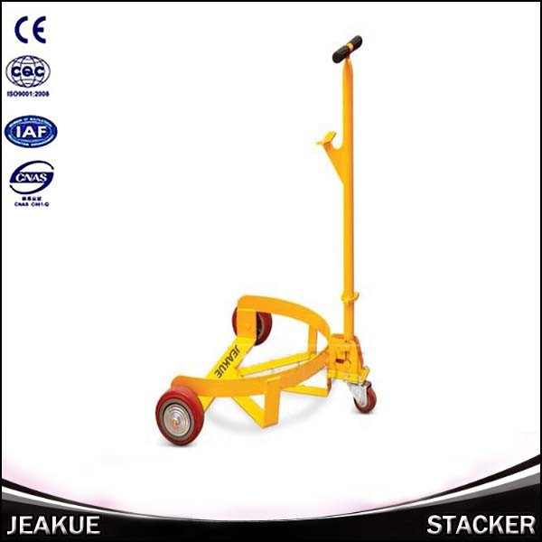 500kg U Mechanical Type Oil Drum Pallet Truck Image1