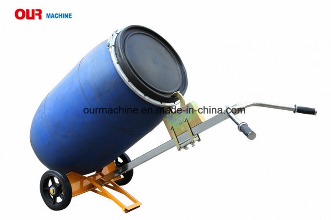 Fast Deliver Stocked 2-Wheel Drum Handling Trucks De450c Image1