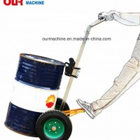 450kg Gator Grip Type 2-Wheel Drum Trucks to Move Steel & Plastic Rimmed Drums De450