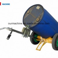 Factory Price Stocked 450kg 2-Wheel Oil Drum Carrier Hand Truck De450