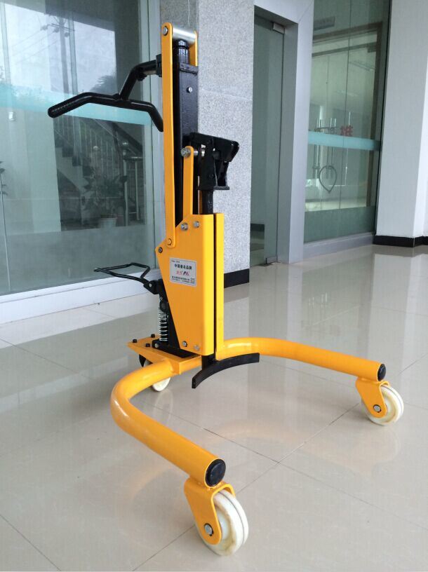 300kg Hydraulic Hand Drum Truck with CE Image1