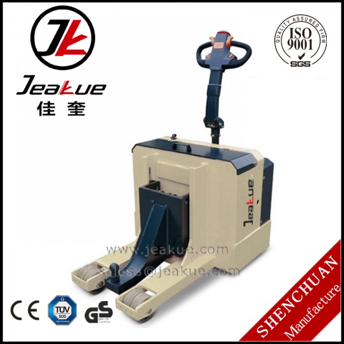 High Quality 1000kg Handle Heavy Duty Full Electric Tractor Image1