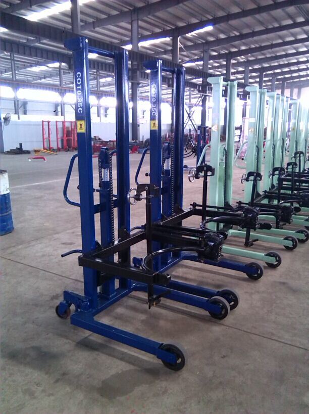 350kg Hydraulic Hand Drum Truck with High Quality Image1