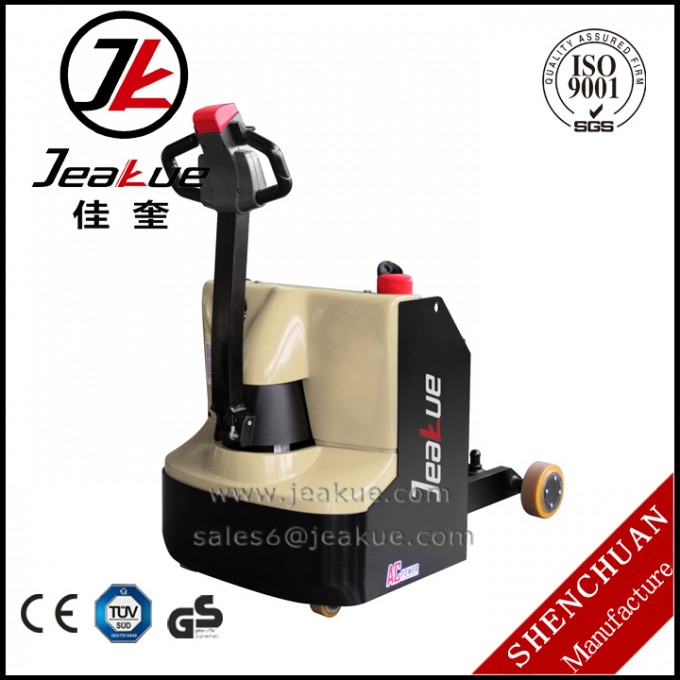 2017 Top Quality 3000kg Walking Type Electric Tow Tractor Image1