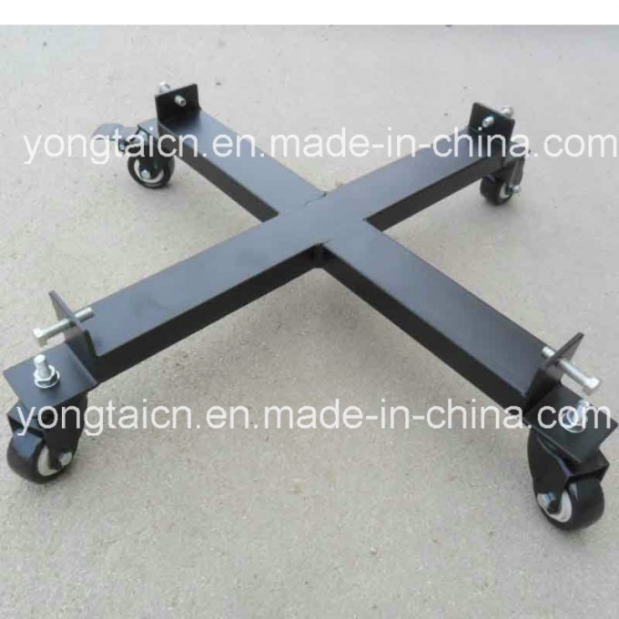 5 Gallon 4-Wheeled Portable Steel Oil Drum Dolly Image1