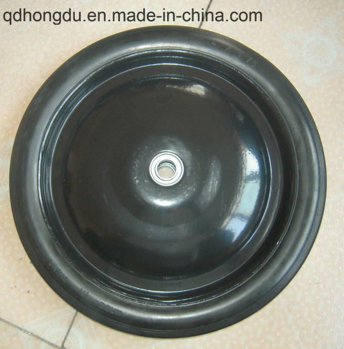 7.5 Inch Solid Rubber Wheel Image1