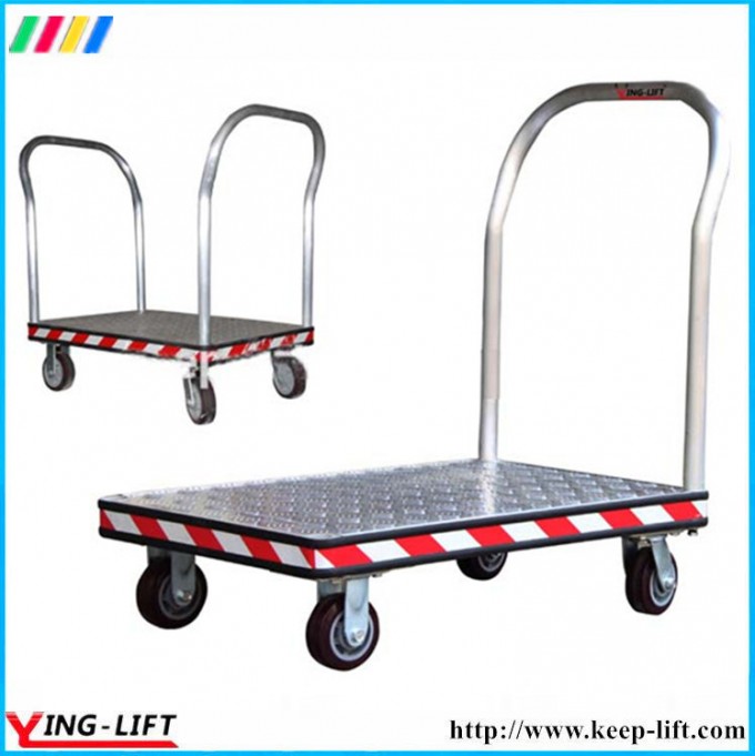Aluminum Treadplate Model Platform Hand Truck Image1