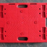 150kgs Red Color Plastic Splicing Tortoise Tablet Trolley Turtle Hand Truck