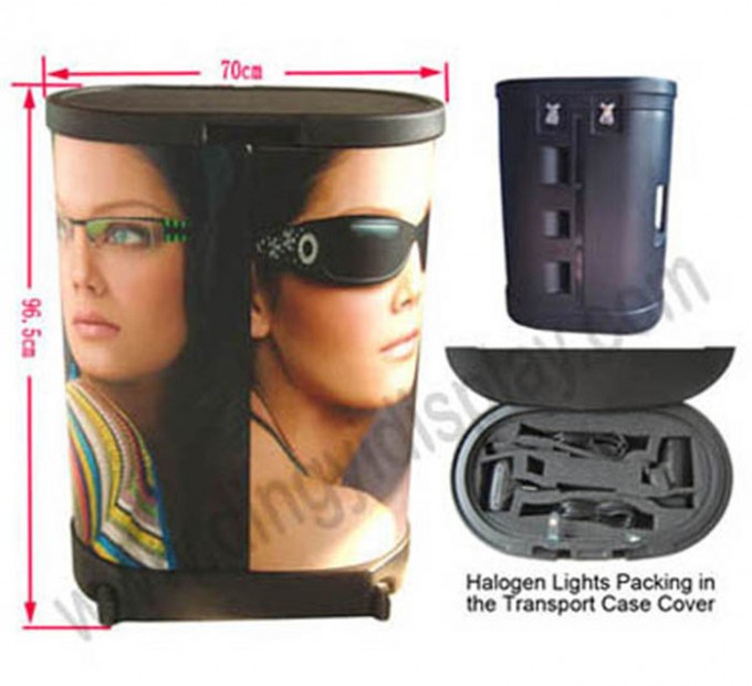 Factory Outlet Hard Plastic Podium Trolley (AS-04) Image1