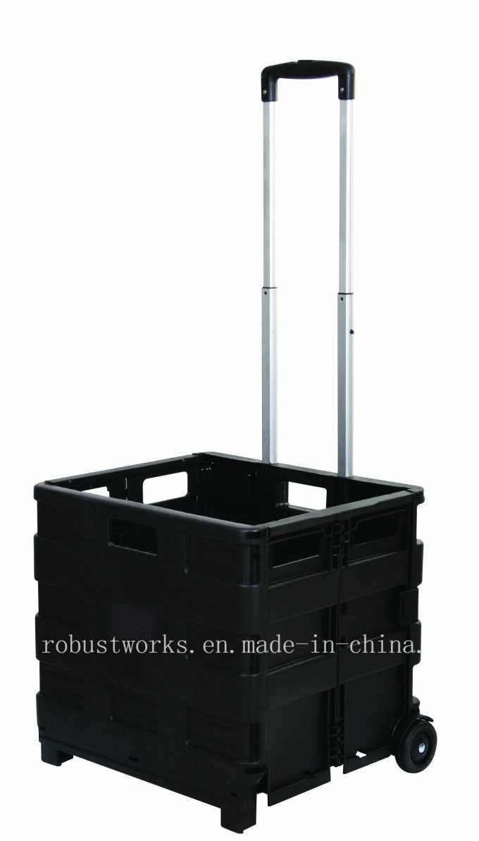 Plastic Portable Folding Cart (FC403K-2) Image1
