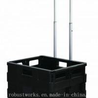 Plastic Portable Folding Cart (FC403K-2)
