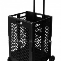 Extra Capacity Plastic Shopping Cart (FC404KP)