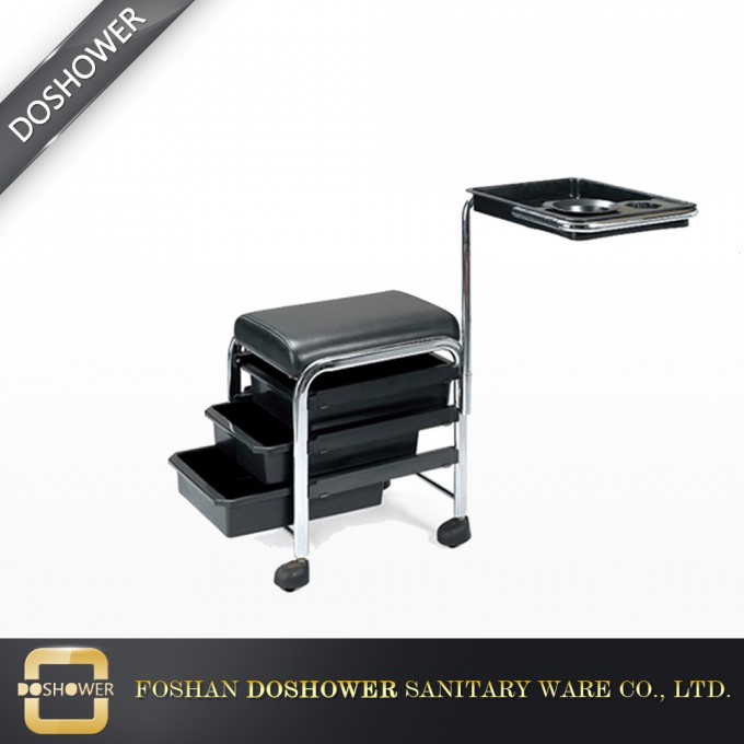 Hair Salon Equipment Black Plastic Trolley for Sale Image1