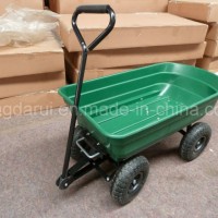 Handy Poly Dump Cart (TC4253) with Plastic Tray
