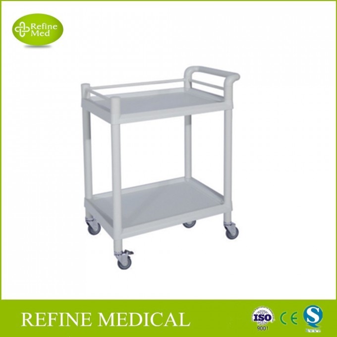 E-32 Adopt Hospital Furniture ABS Plastic Utlity Trolley Image1