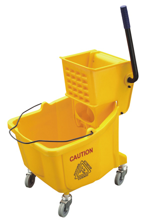 Plastic Single Mop Wringer Trolley (YG-080) Image1