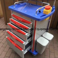 Stainless Steel /ABS Plastic Emergency Medical Trolley Cart Prices