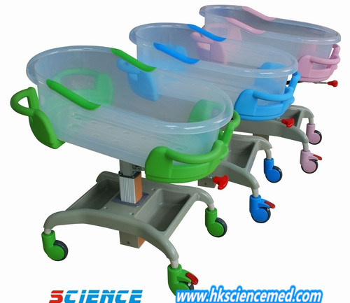 Plastic Air Spring Baby/Infant Trolley with Wheels Image1